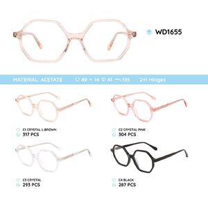 Оправа для очков пластиковая из материала ацетат с флексом WD1655