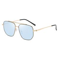 Очки металлические фотохромные с защитой от синего света 9655-GT