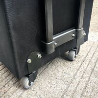 Mobile box (suitcase, trunk, organizer, display case) on wheels for frames and glasses for 195 slots JS-C201004