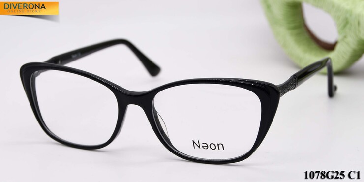 Plastic frames for women (acetate) NEON 1078G25
