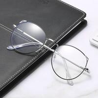 Metal eyeglasses for reading V6004, diopterы from 0.50 to -6.00, not centered 