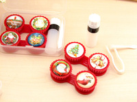 Mini set with contact lens cases ZZ001Chrestmas, 2pcs