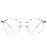 Hybrid frame, metal + TR90, with Blue Block coating SANTA 1532