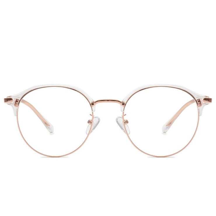 Hybrid frame, metal + TR90, with Blue Block coating SANTA 1532