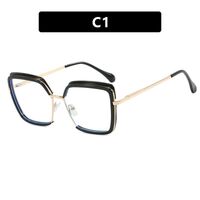 Combined (metal + TR90) glasses with blue light protection for women 95823-TR5039-PN