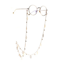 Leaves metal eyeglass chain GL1059