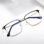 Metal glasses with blue light and UV protection 9670-2-GT