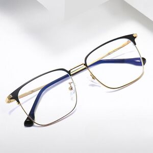 Metal glasses with blue light and UV protection 9670-2-GT