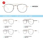 Metal men's frame for glasses MM3054