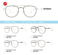 Metal men's frame for glasses MM3054