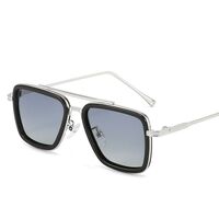 Polarized plastic TR90 sunglasses with UV400 protection for kids 2961-GT