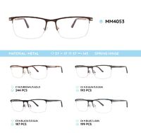 Metal nylor men's frame for glasses MM4053