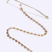 Oval links glasses chain GL1246