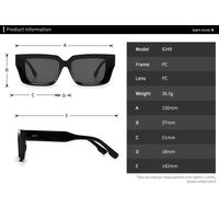 Plastic sunglasses with anti-blue light protection Elit 9249-EL-1