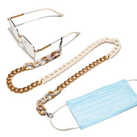 Нескользящая акриловая цепочка для очков и масок GB100
