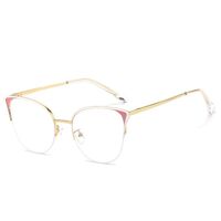 Metal glasses with blue light and UV protection 9711-GT