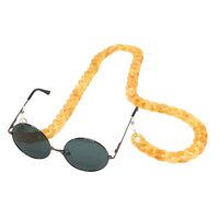 Acrylic non-slip chain, concave shape, for glasses and masks GB012-1