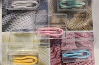 Plastic tweezers with individual pencil-box packaging XY-2004,  Tweezers length: 4.5 cm