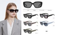Polarized plastic sunglasses Leke LK19002