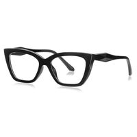 Plastic women's TR90 + metal frame for glasses with UV and Blue Ray Cut protection More LS004