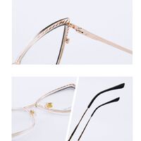 TR90 plastic frame or glasses with blue light protection, with spring hinges FA87084