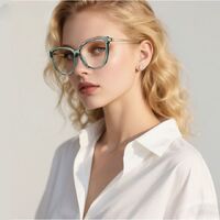 Plastic TR90 frames for glasses for women with UV and Blue Ray Cut protection FOCUS FCS2235