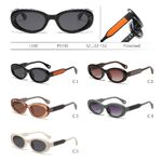 Polarized plastic sunglasses Leke P5130