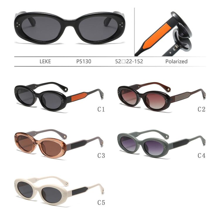 Polarized plastic sunglasses Leke P5130
