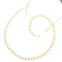 Металлическая нескользящая цепочка, толстая, для очков и масок GL277