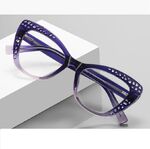 Plastic TR90 frames for glasses with Blue Ray Cut protection and flex hinges FOCUS FCS2183