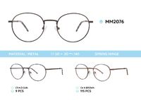 Metal men's frame for glasses MM2076