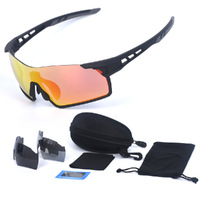 Safety shockproof sports goggles+3 caps 骑行-9036-1