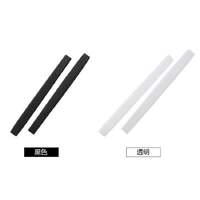 Наконечники на заушники силиконовые утолщенные, длина 80 (140) мм, отверстие 2.5*5 мм