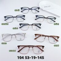 Оправа гибридная, металл + TR90, линзы с Blue Block покрытием SANTA 104