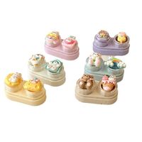 Мини-набор для мягких контактных линз выдвижной W-CT35熊兔彩虹