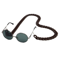 Acrylic non-slip chain, thick concave shape 29 colors, for glasses and masks GB011-2