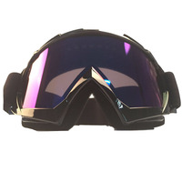 Double anti-fog anti-ultraviolet large spherical panoramic ski goggles HQ600