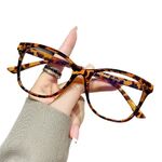 Plastic glasses with blue light protection for women 28013-PN