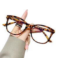 Plastic glasses with blue light protection for women 28013-PN