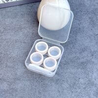 Mini soft contact lens kit with 2 containers J1-6多副磨砂套装