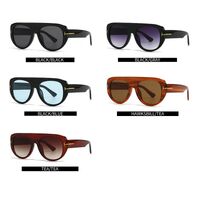Plastic retro sunglasses with anti-blue light protection Elit 9287-EL