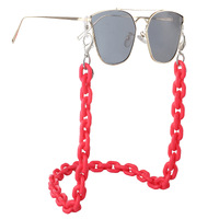 Акриловая нескользящая цепочка, толстая вогнутая, для очков и масок GL287-1