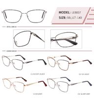 Оправа металлическая с флексом LE8837-DA