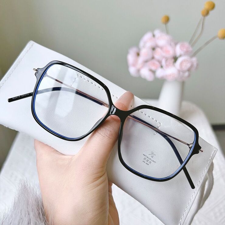 Combined frame (metal + TR90) with Blue Ray Cut protection lenses MAMO M2678