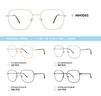 Metal men's frame for glasses MM1093