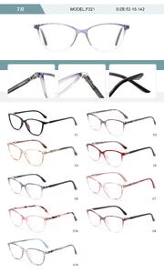 Оправа пластиковая из TR90 женская с флексом F321-DA