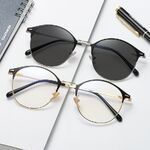 Очки фотохромные металлические с защитой от синего света KY88028