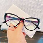 Plastic glasses with blue light protection for women 2495-PN
