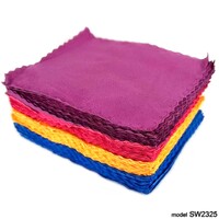 Салфетка для протирки линз в очках, материал микрофибра 金布 SW2325 (высокая плотность) 14см*17см