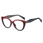 TR90 plastic frame or glasses with blue light protection, with spring hinges FA87208